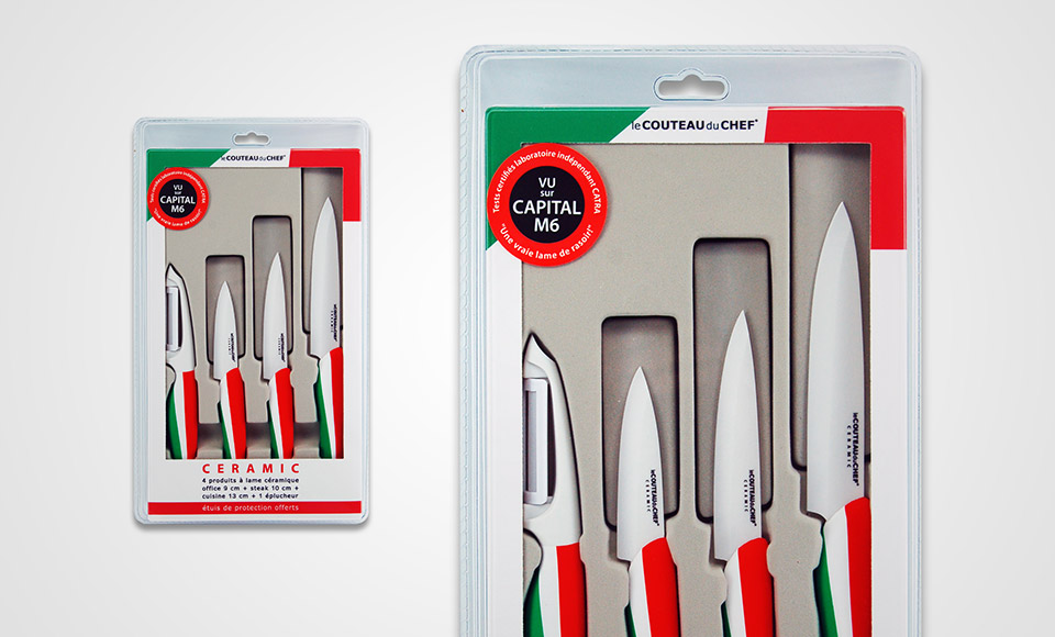 Le Couteau du Chef® : une nouvelle gamme de couteaux en céramique