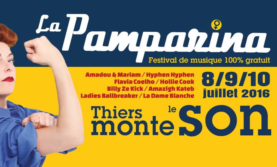 The city of Thiers: 2016 Pamparina music festival