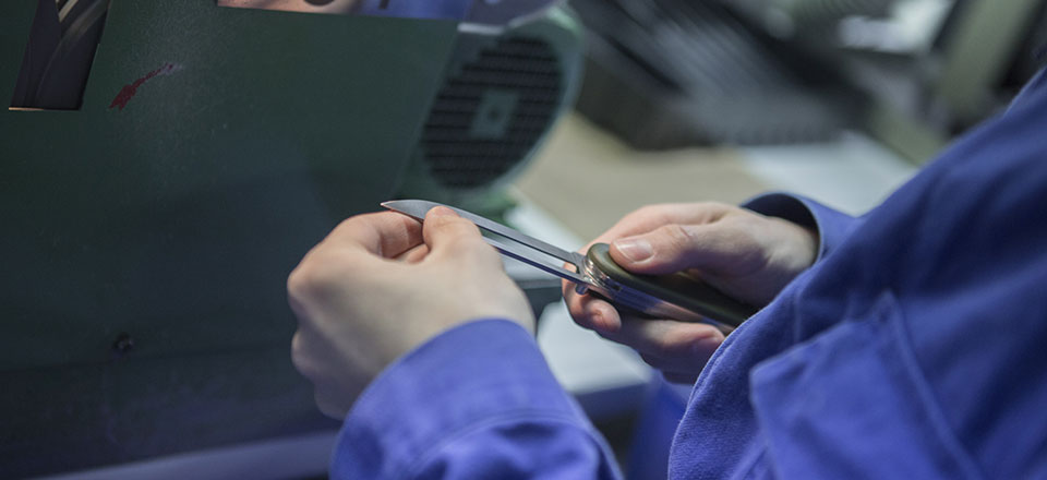 Contrôle qualité haute coutellerie Française